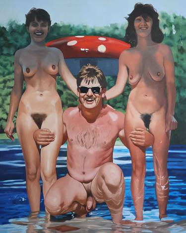 Original Nude Paintings by Tracy Kerdman