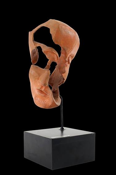 Original Abstract Expressionism Women Sculpture by Raquel Chomer