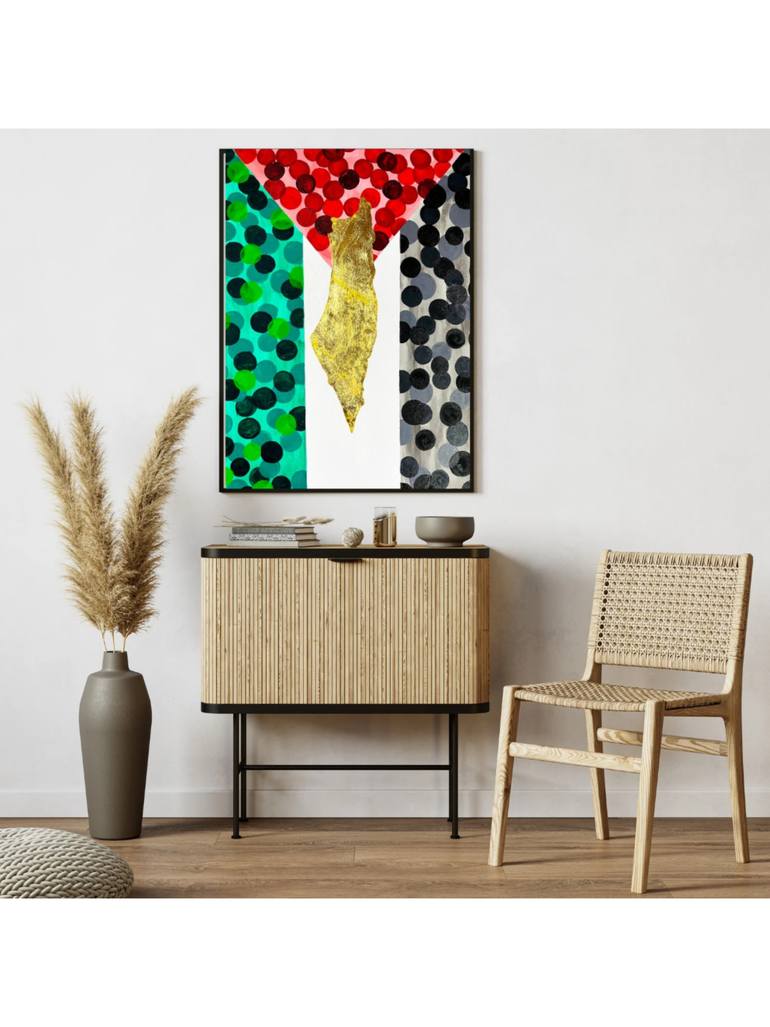 Original Abstract Painting by Ayesha Tariq