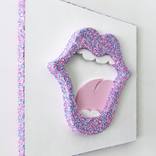 Sugar Lips wall sculpture by Peppy Colours