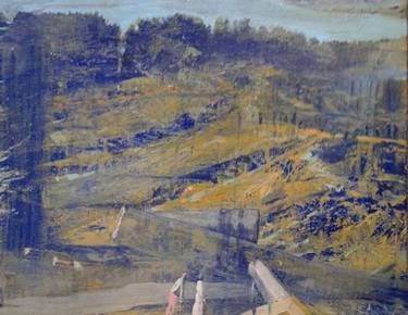 Original Fine Art Landscape Painting by Anne Bertoin