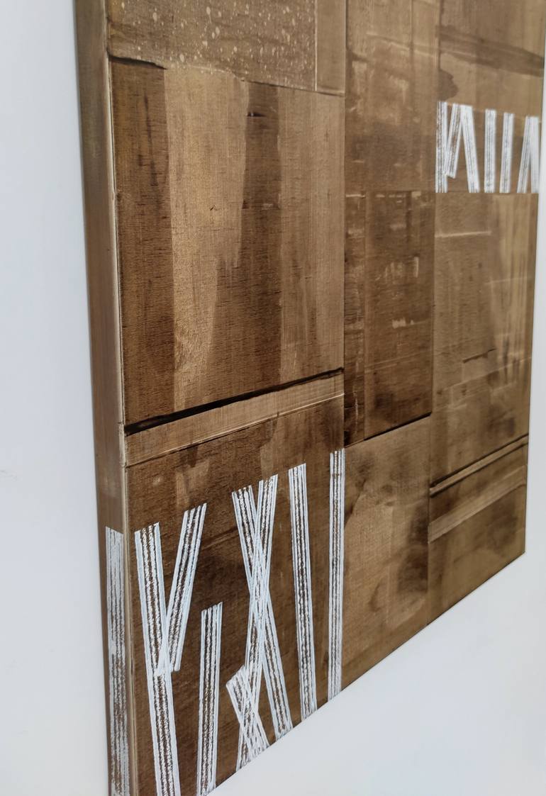 Original Abstract Expressionism Abstract Painting by Pashka Andriychuk