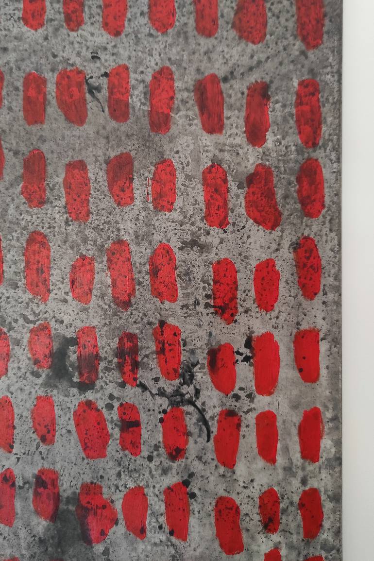 Original Abstract Expressionism Abstract Painting by Pashka Andriychuk