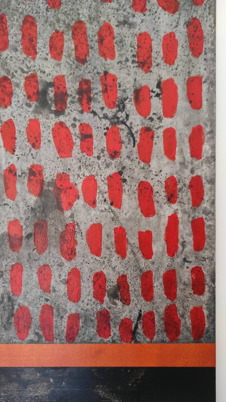 Original Abstract Expressionism Abstract Painting by Pashka Andriychuk