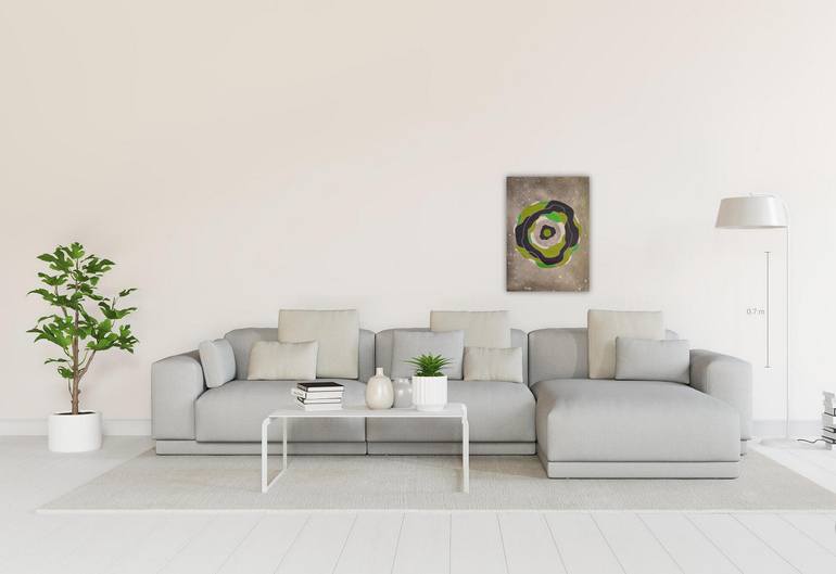 Original Abstract Expressionism Abstract Painting by Pashka Andriychuk