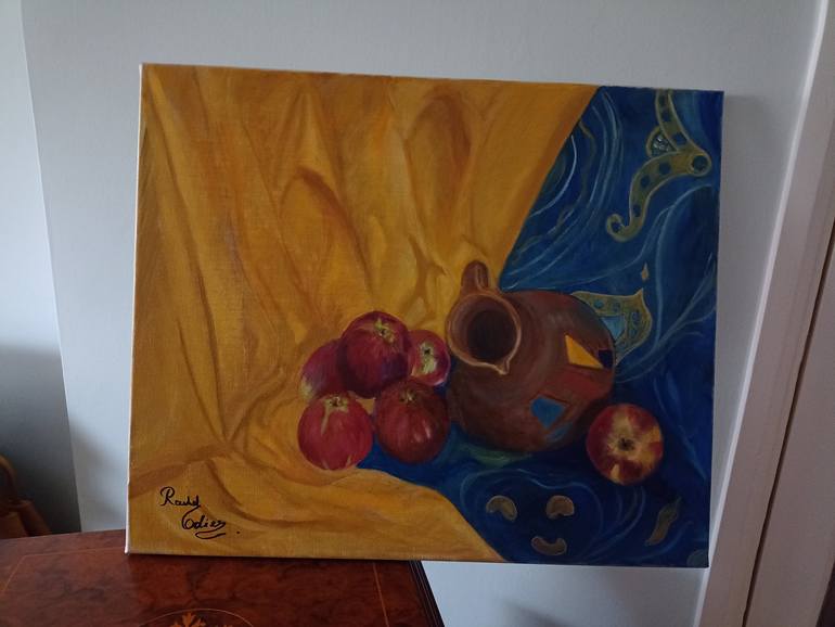 Original Classicism Still Life Painting by Rachel Odier