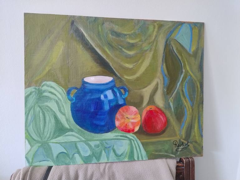 Original Classicism Still Life Painting by Rachel Odier