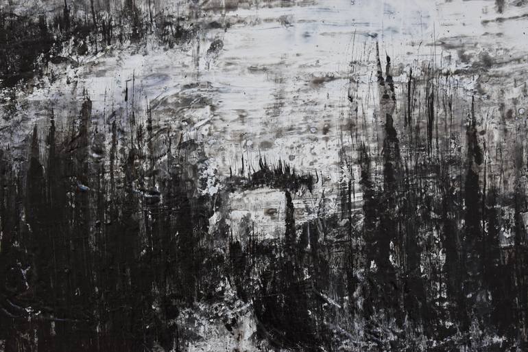 Original Abstract Expressionism Landscape Painting by Chandra Jablonski