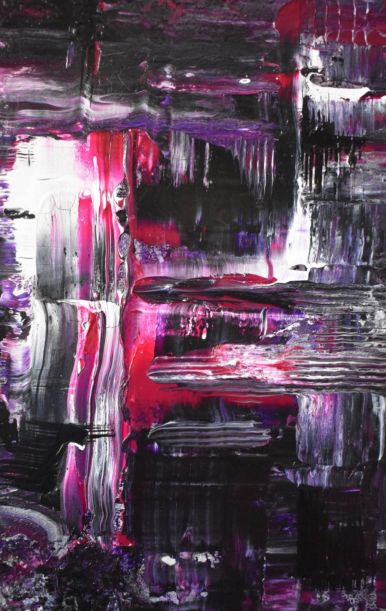 Original Abstract Painting by CJ - Chandra Jablonski