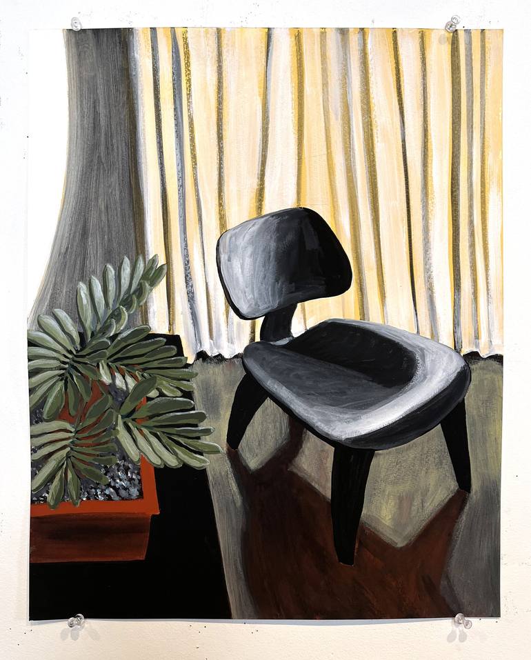 Original Interiors Painting by Michael Pfleghaar