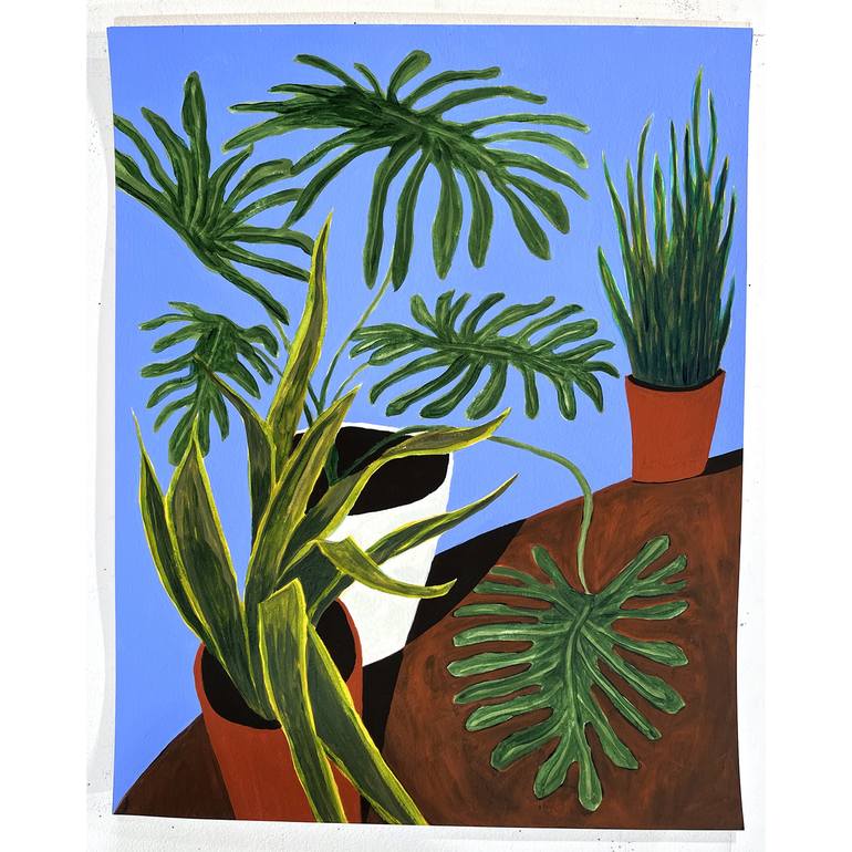 Original Botanic Painting by Michael Pfleghaar