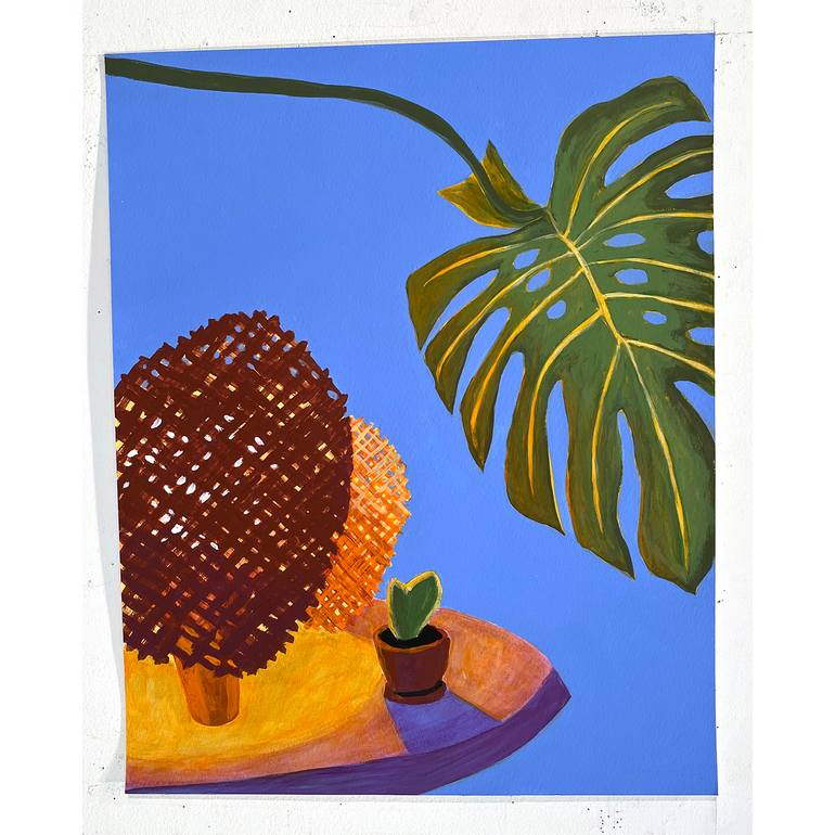 Original Abstract Still Life Painting by Michael Pfleghaar