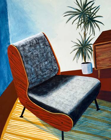 Original Abstract Home Painting by Michael Pfleghaar
