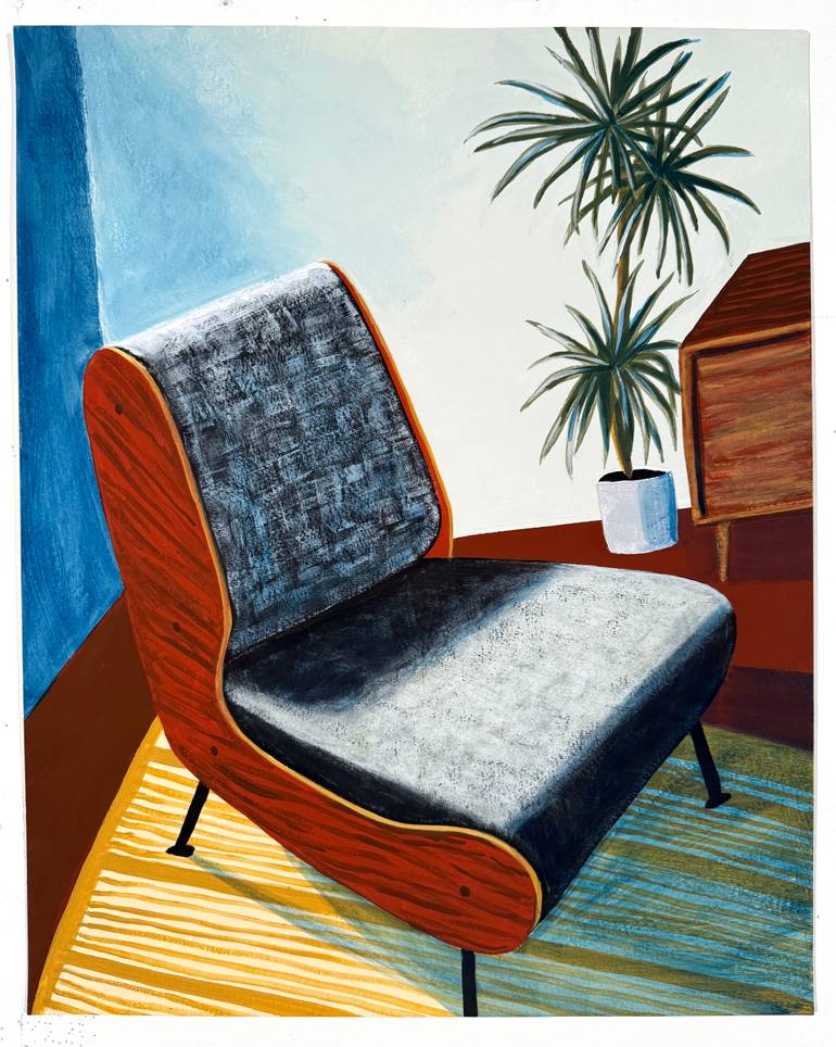 Original Abstract Home Painting by Michael Pfleghaar