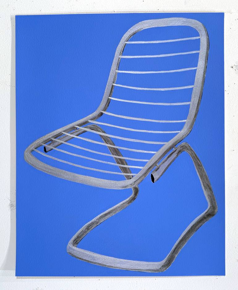 Original Abstract Still Life Painting by Michael Pfleghaar