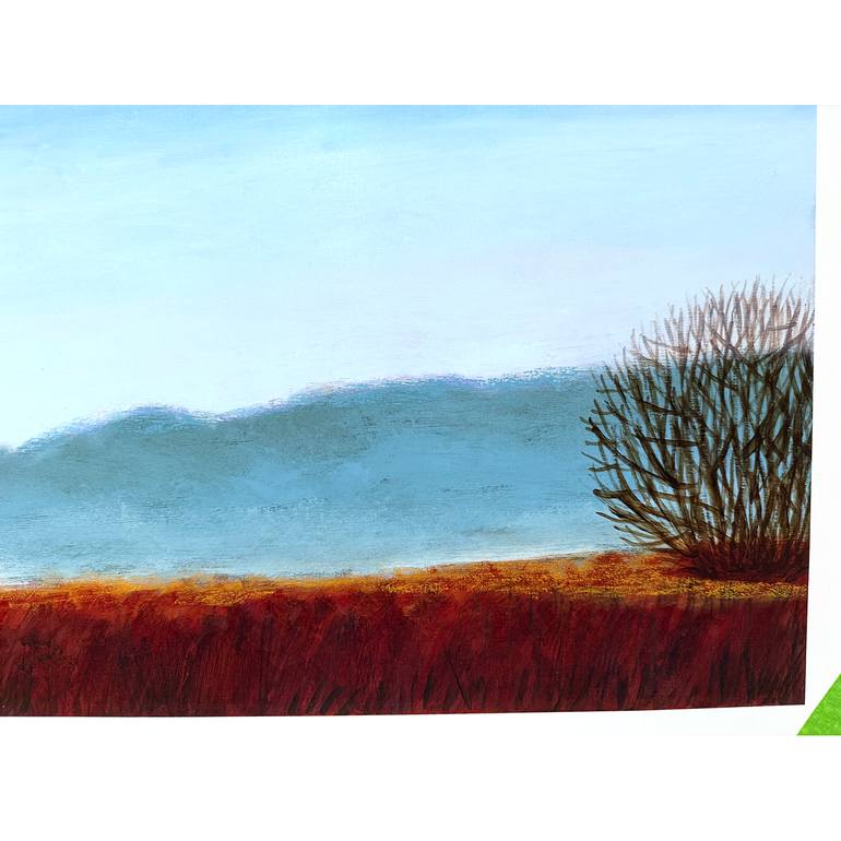 Original Abstract Landscape Painting by Michael Pfleghaar