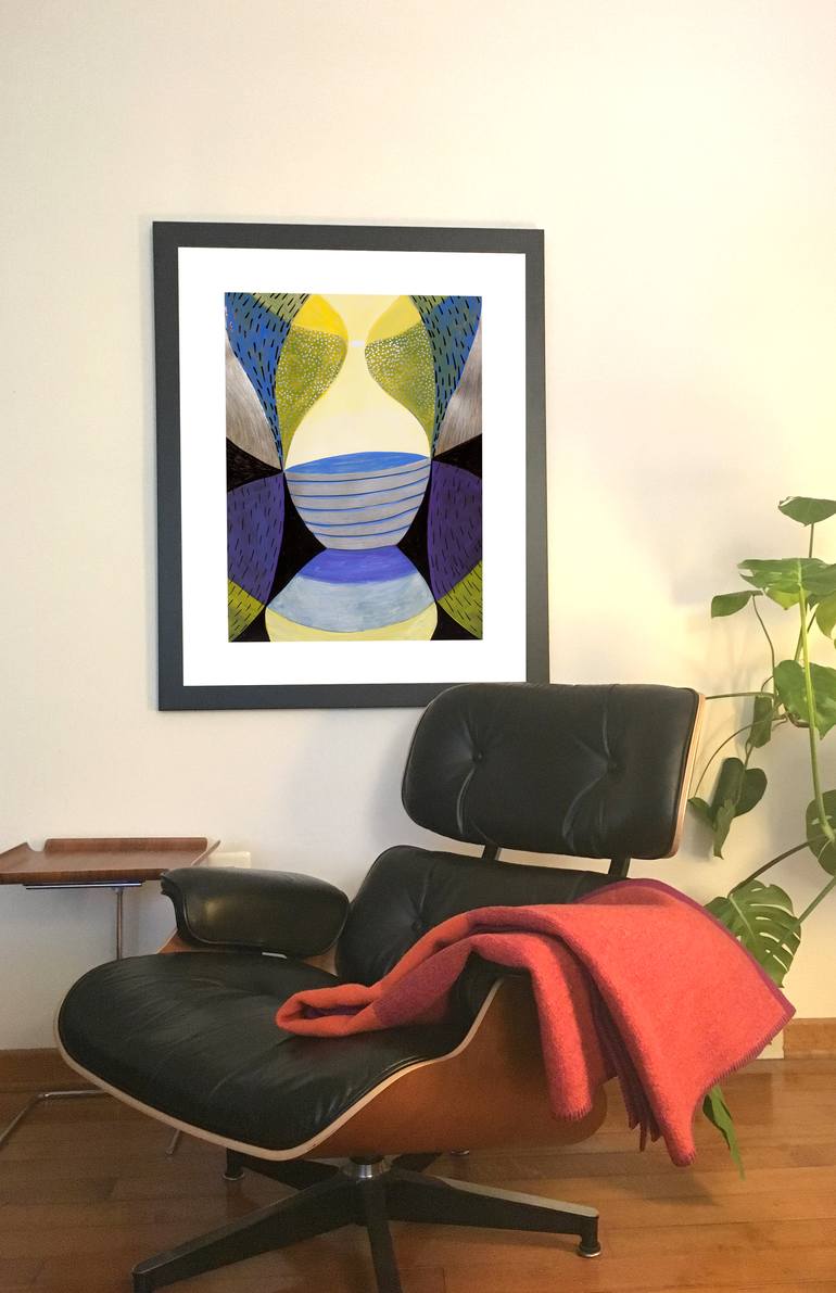 Original Abstract Painting by Michael Pfleghaar