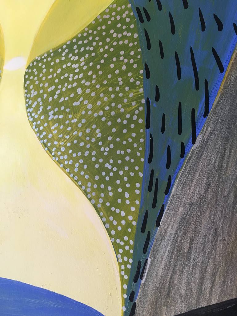 Original Cubism Abstract Painting by Michael Pfleghaar