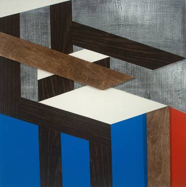 Print of Cubism Abstract Paintings by Michael Pfleghaar