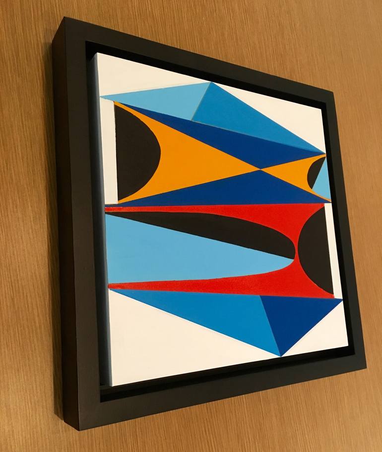 Original Cubism Abstract Painting by Michael Pfleghaar