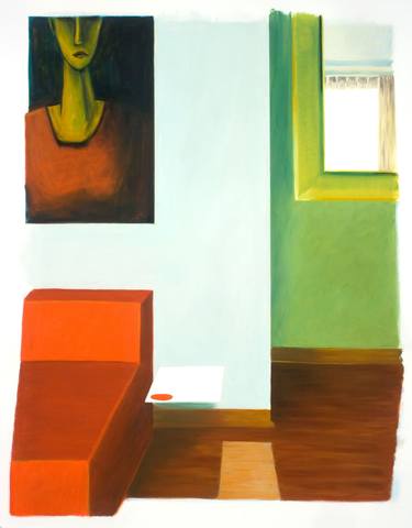 Original Abstract Interiors Paintings by Michael Pfleghaar