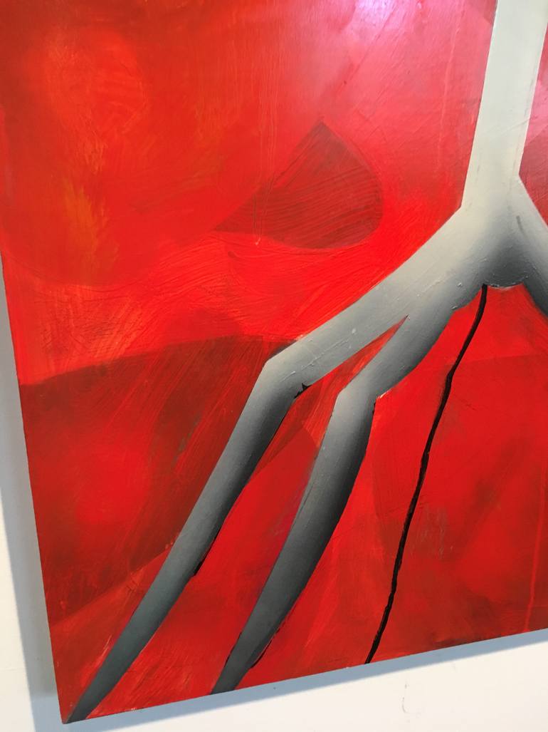 Original Modernism Abstract Painting by Michael Pfleghaar