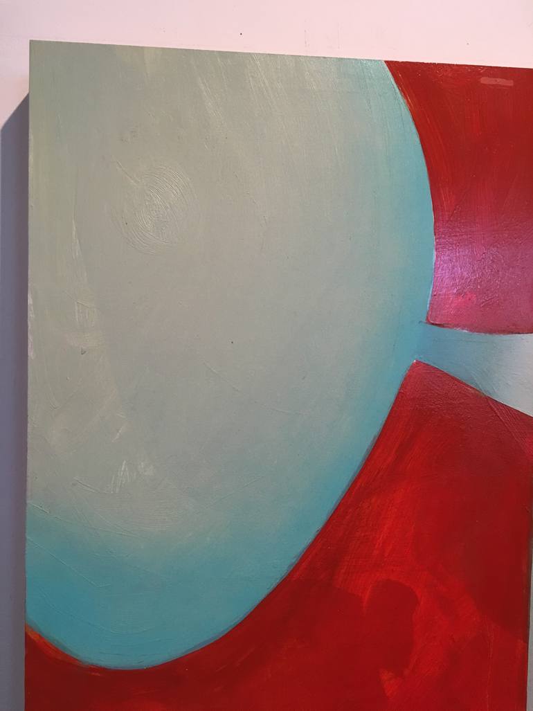 Original Modernism Abstract Painting by Michael Pfleghaar