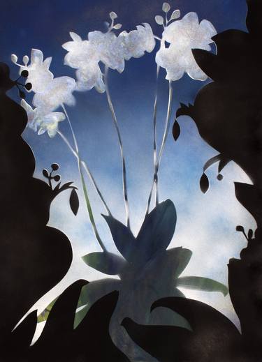 Print of Abstract Botanic Paintings by Michael Pfleghaar