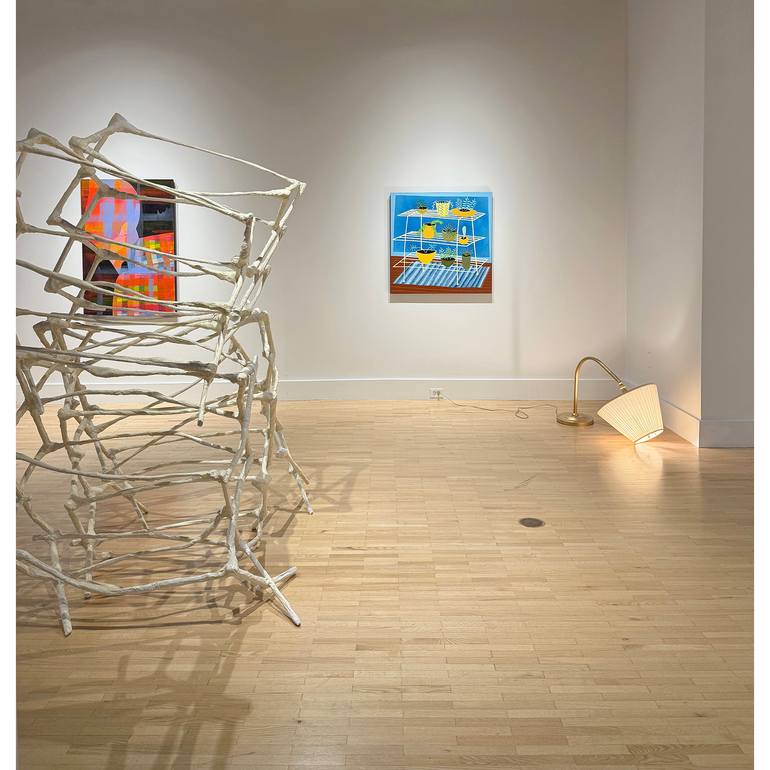 Original Abstract Still Life Painting by Michael Pfleghaar