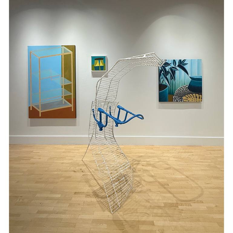 Original Abstract Still Life Painting by Michael Pfleghaar