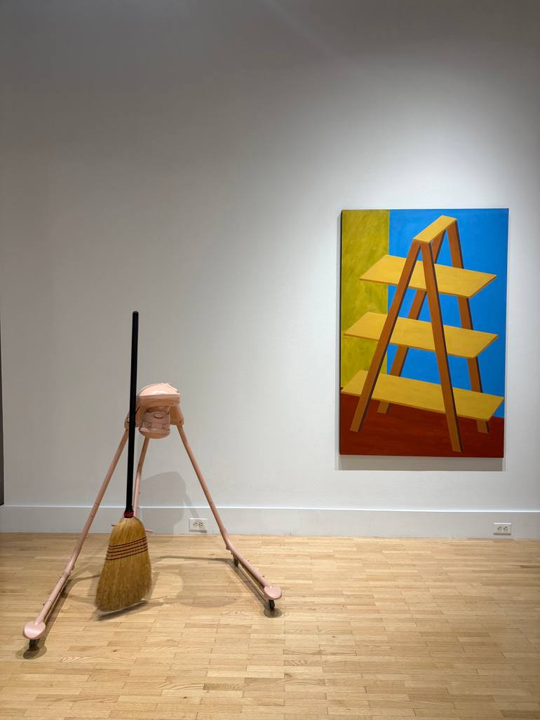 Original Abstract Still Life Painting by Michael Pfleghaar