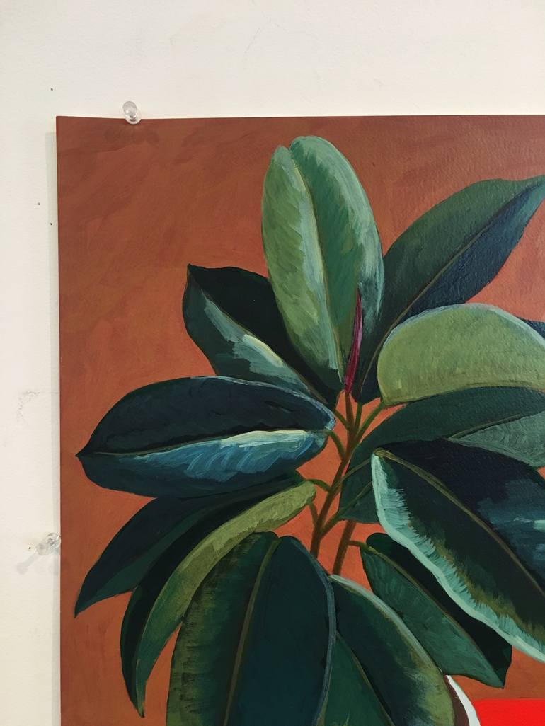 Original Fine Art Botanic Painting by Michael Pfleghaar