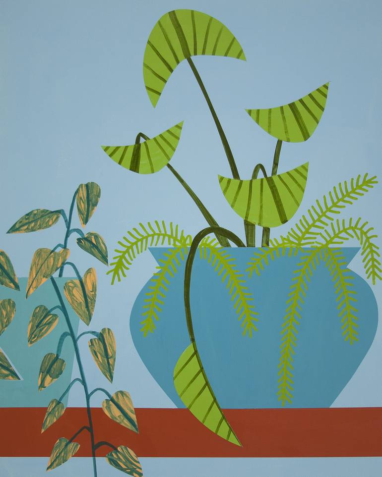 Original Botanic Painting by Michael Pfleghaar