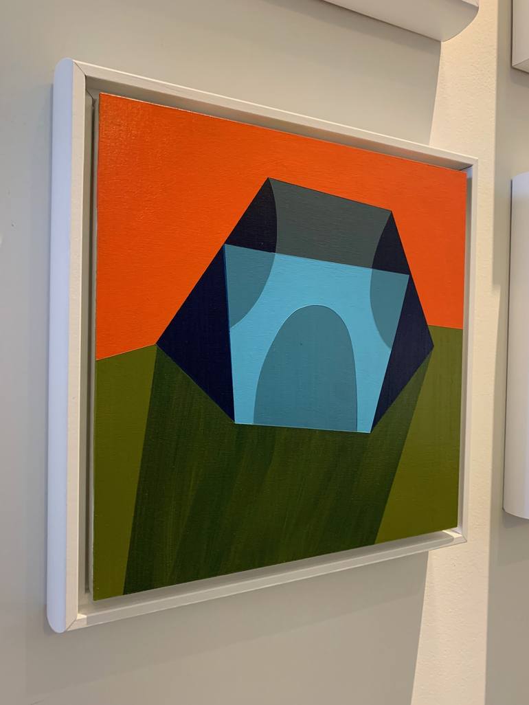 Original Cubism Abstract Painting by Michael Pfleghaar