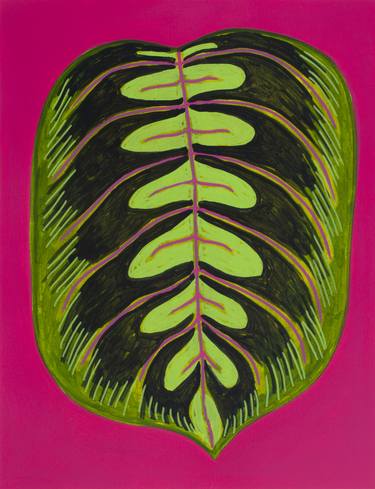 Print of Abstract Botanic Paintings by Michael Pfleghaar