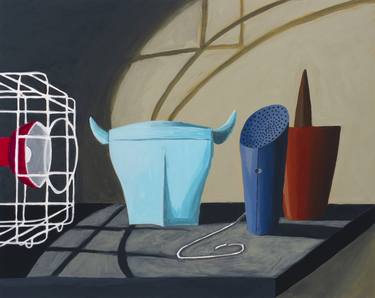 Original Abstract Still Life Paintings by Michael Pfleghaar