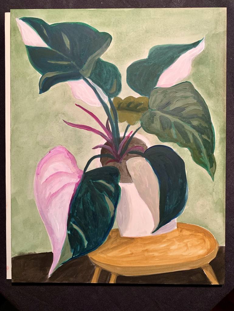 Original Botanic Painting by Michael Pfleghaar