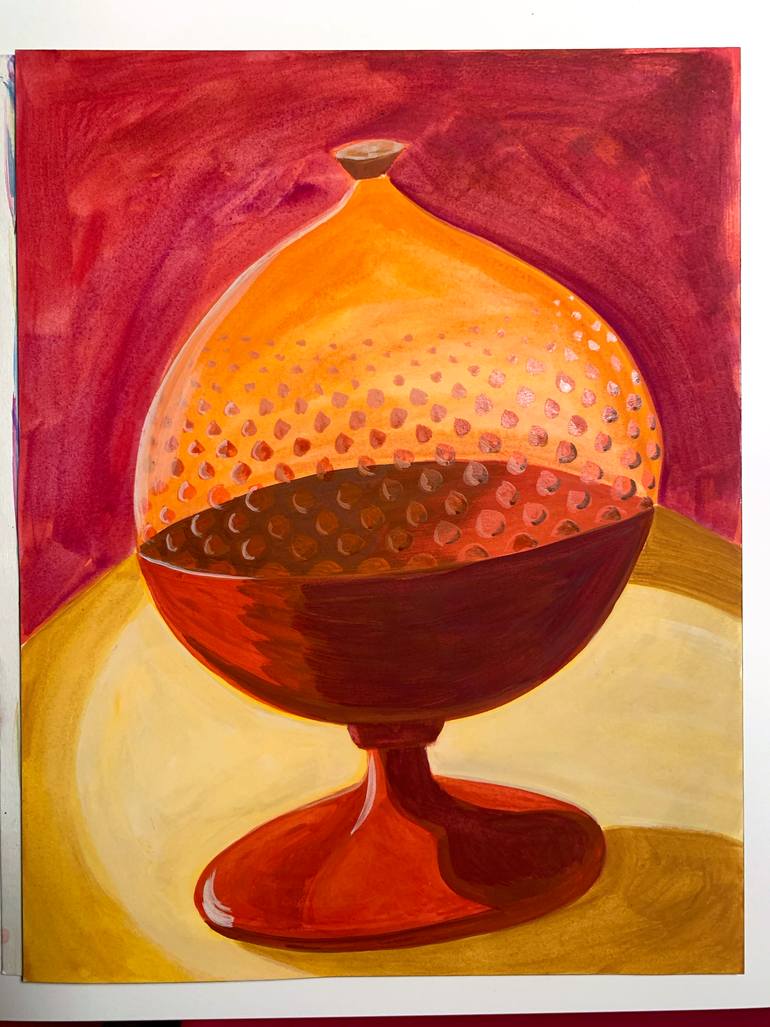 Original Abstract Still Life Painting by Michael Pfleghaar