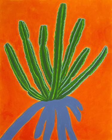 Print of Abstract Botanic Paintings by Michael Pfleghaar