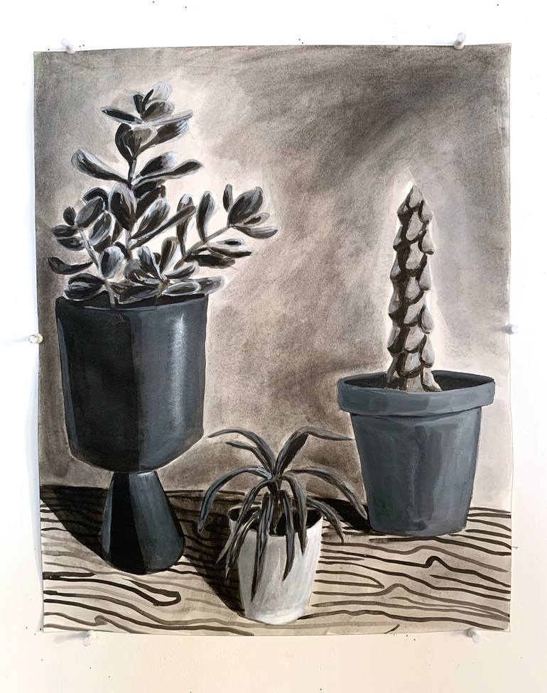 Original Botanic Painting by Michael Pfleghaar