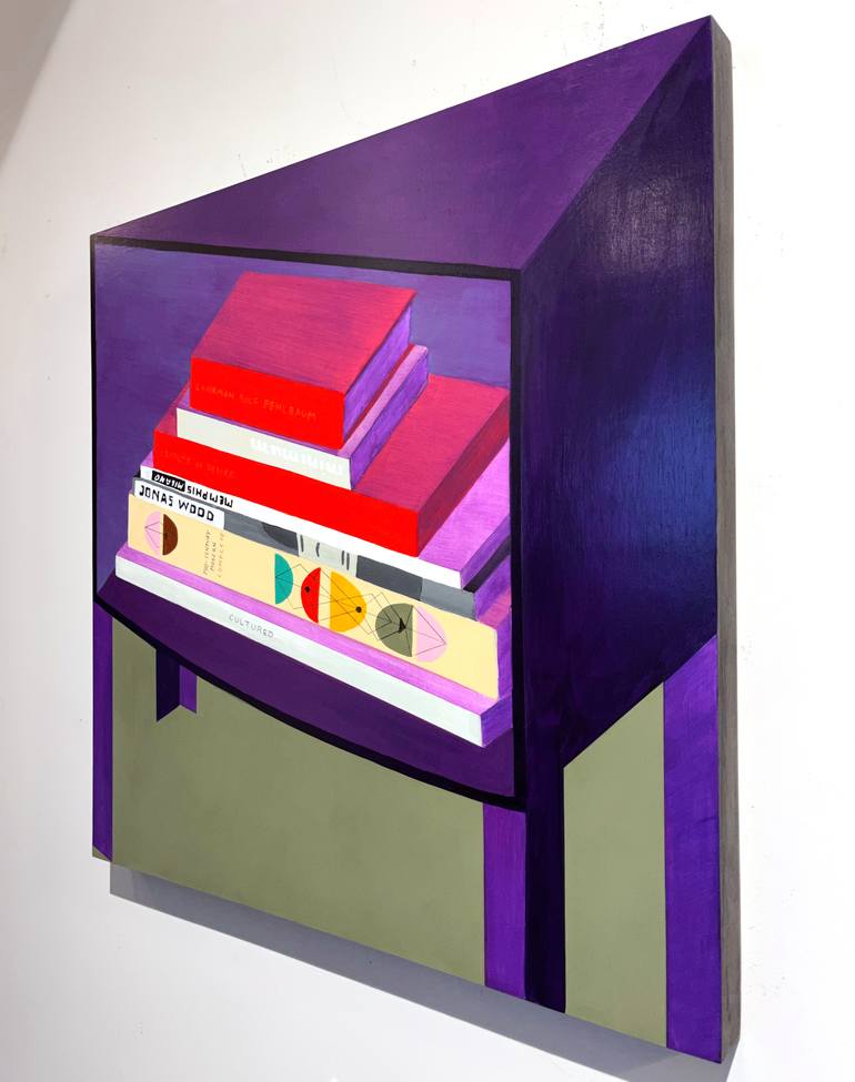 Original Abstract Still Life Painting by Michael Pfleghaar