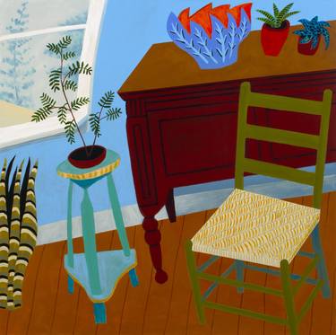 Print of Interiors Paintings by Michael Pfleghaar