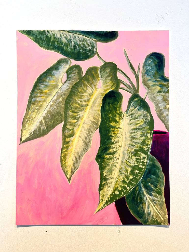 Original Botanic Painting by Michael Pfleghaar