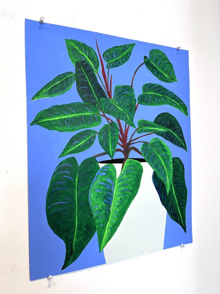 Original Botanic Painting by Michael Pfleghaar