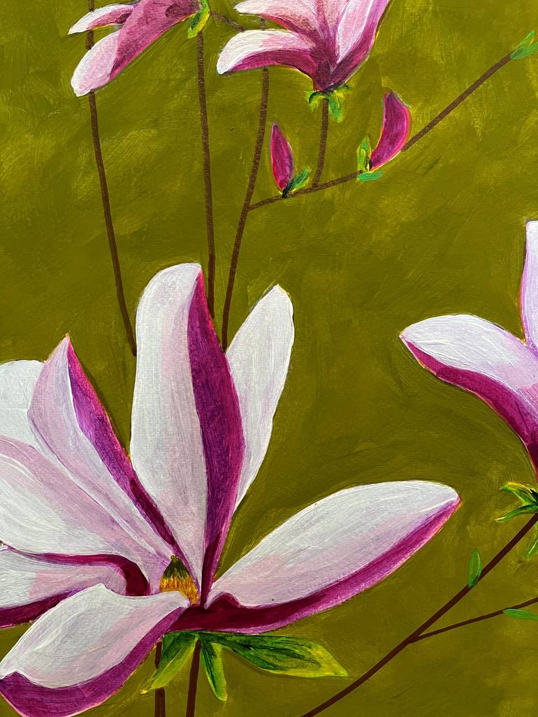 Original Floral Painting by Michael Pfleghaar