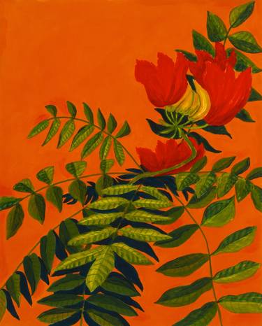 Print of Floral Paintings by Michael Pfleghaar