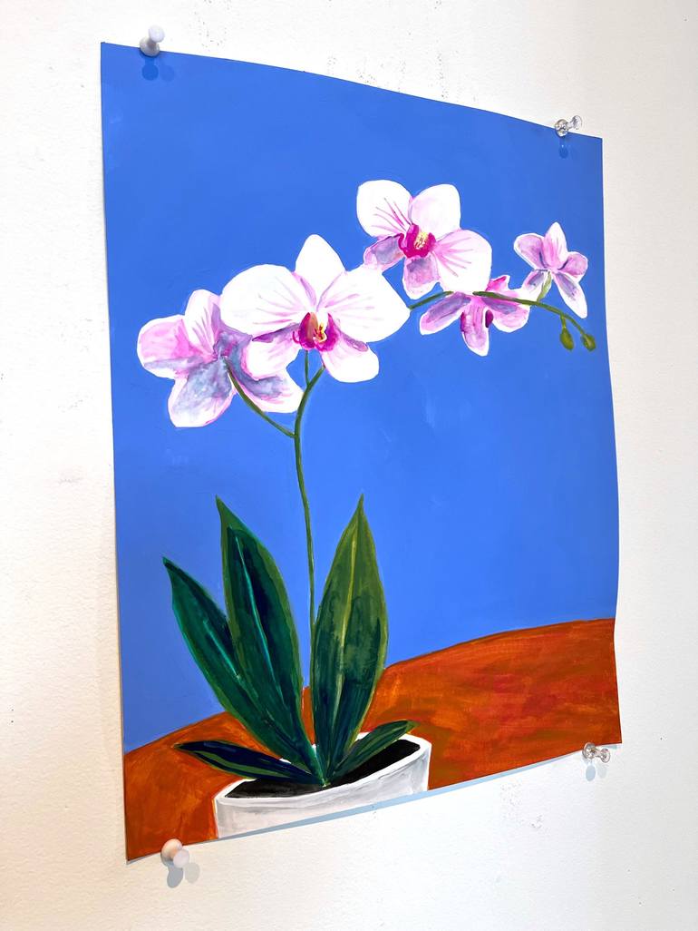 Original Floral Painting by Michael Pfleghaar