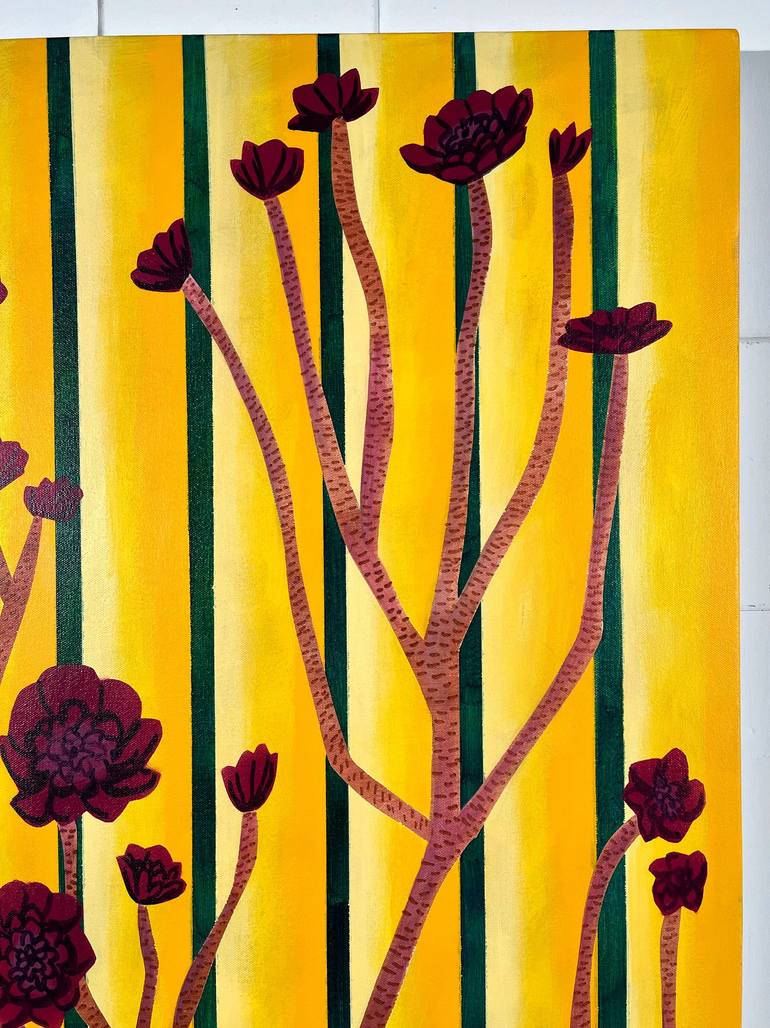 Original Colorist Botanic Painting by Michael Pfleghaar