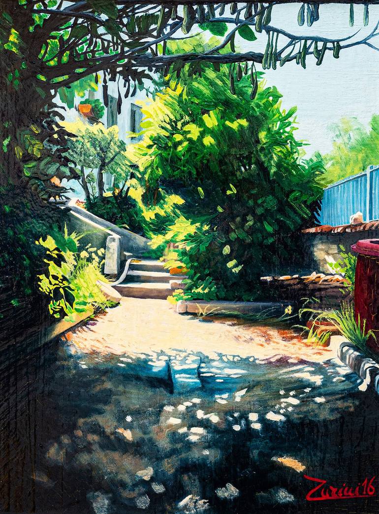 Original Photorealism Landscape Paintings by Lorenzo Turini