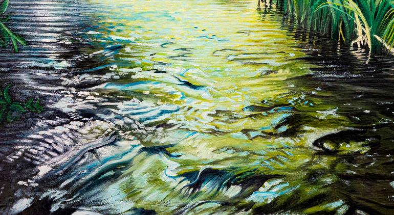 Original Figurative Water Painting by Lorenzo Turini